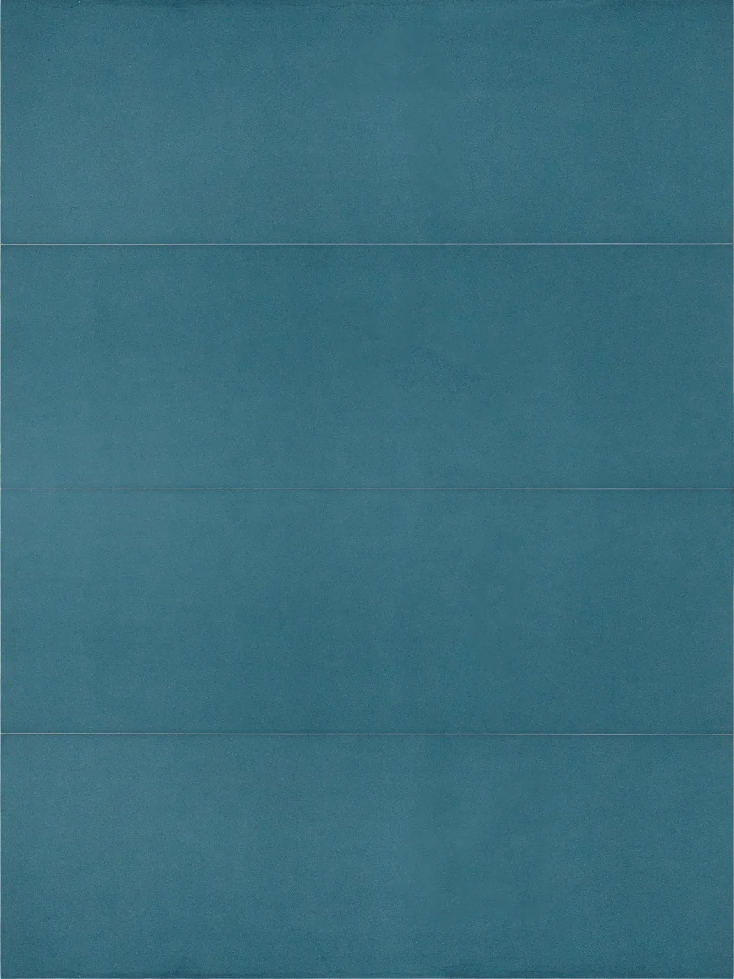 Marazzi Bliss Ocean: petrolblaue Wandfliese mit glatter, gleichmäßig glänzender Oberfläche im Format 30x90 cm