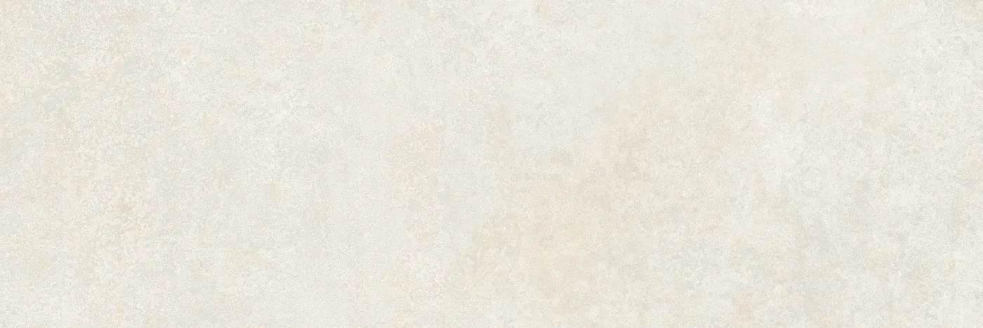 Wandfliese Marazzi Room Wall Bianco 30x90 cm, matte Steinoptik in gebrochenem Weiß