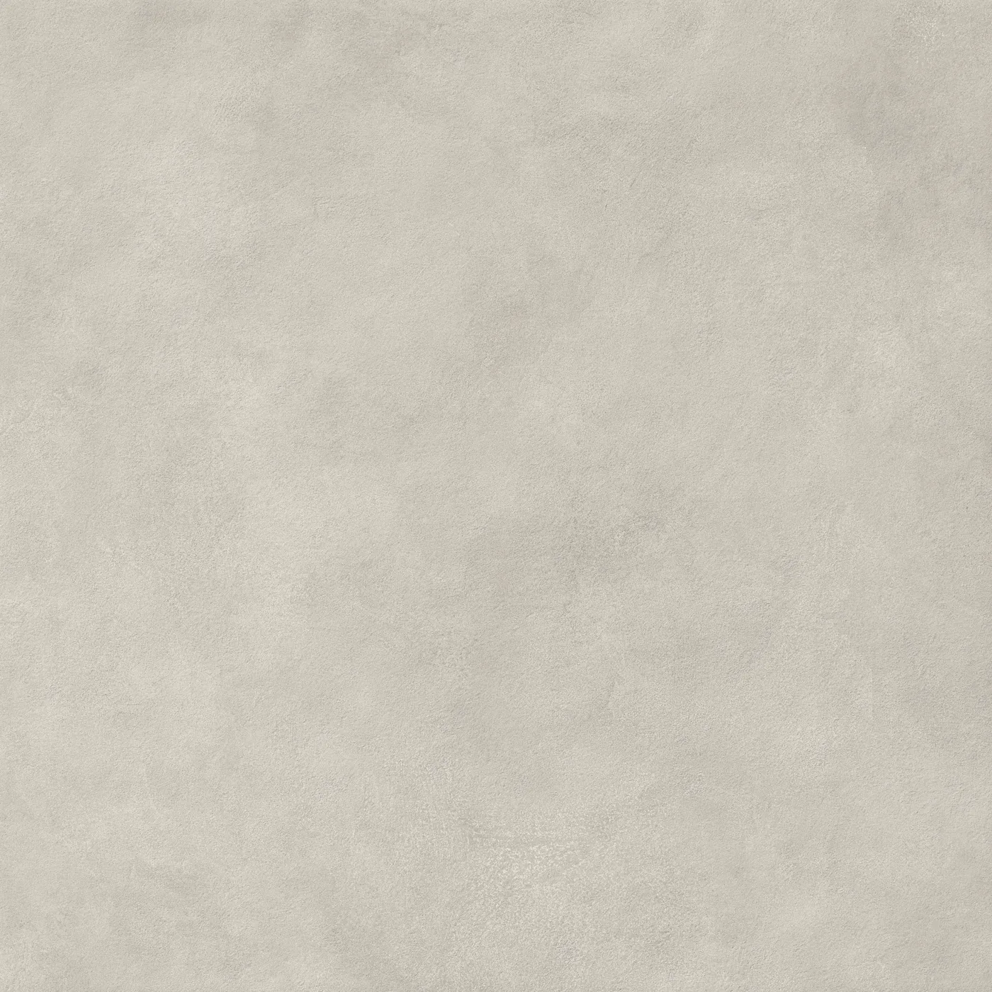 Salbeigrüne Betonoptik-Fliese 120×120 cm, matt, mit weicher wolkiger Lasur über die ganze Fläche.