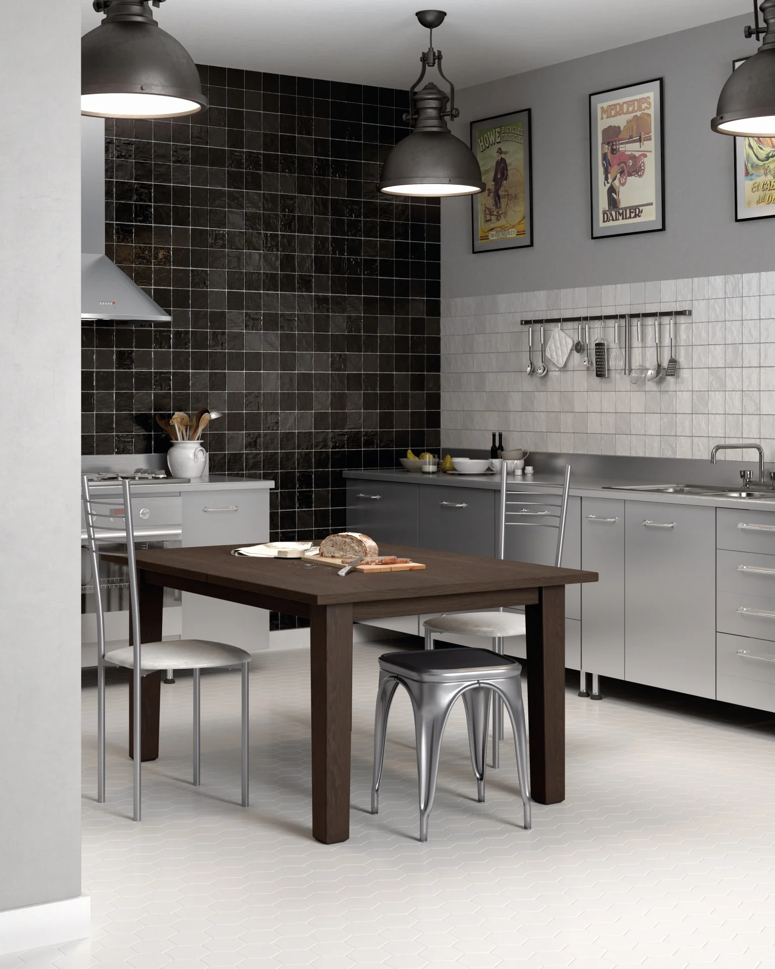 Equipe Mallorca White Semimatt - 10x10 cm | 9 mm