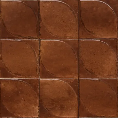 Vorschau Caramel Struttura 3D Dew der Lume-Serie von Marazzi.
