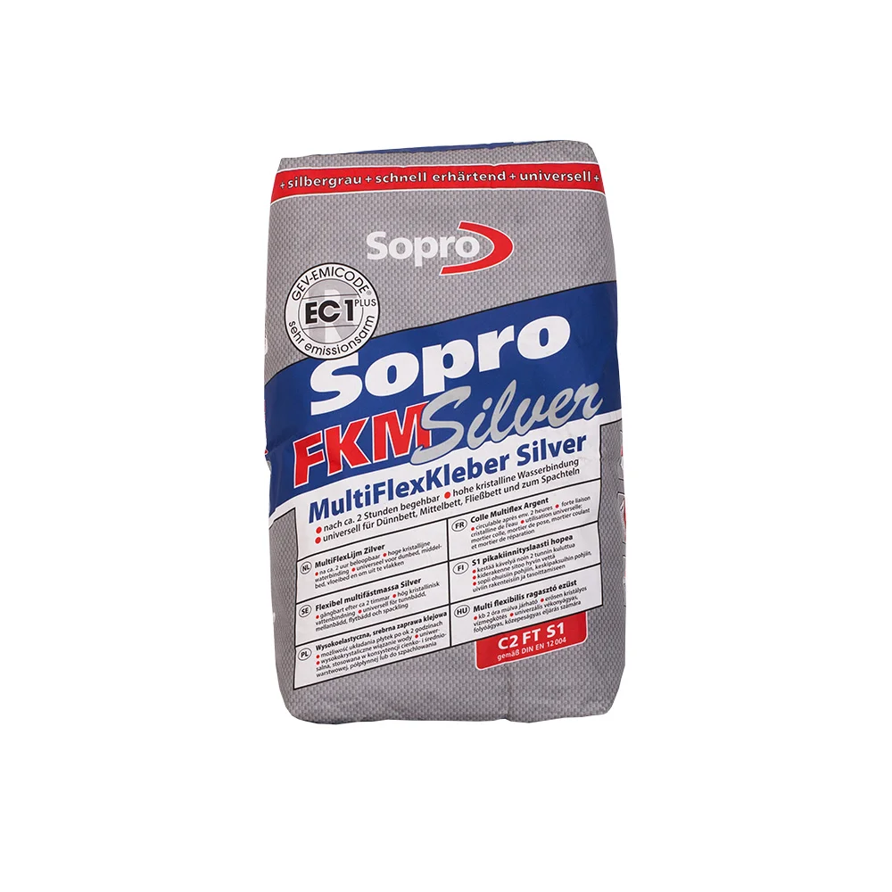 Sopro FKM® Silver MultiFlexKleber 600 - 25 KG