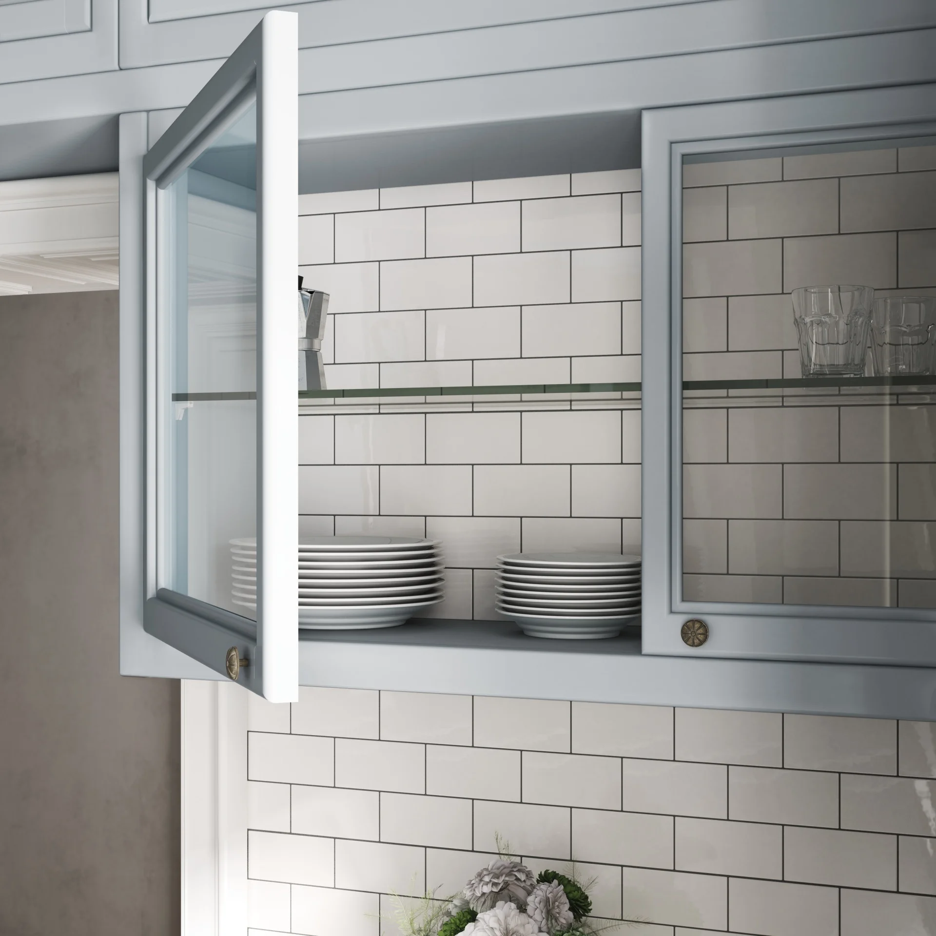 Equipe Evolution blanco matt - 10x40 cm