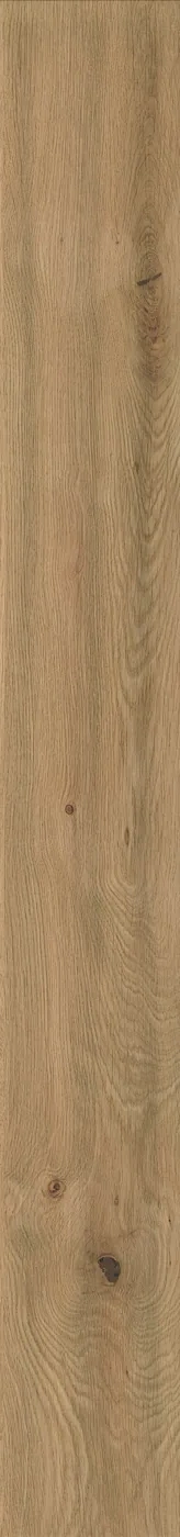 Atlas Concorde Log Icon Oak 20x180 cm – Feinsteinzeug in Holzoptik mit warmer Eichenmaserung, matte Oberfläche, Frontansicht