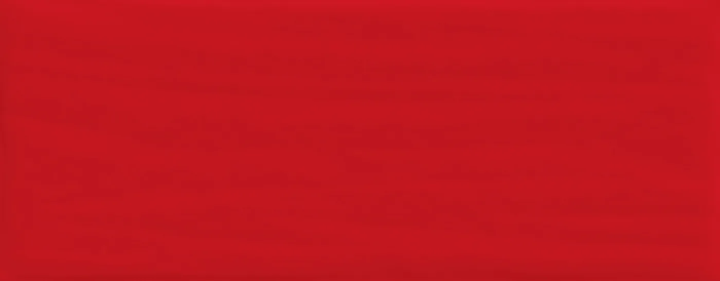 Marazzi Cloud Ruby 20x50 cm, glänzende Wandfliese in kräftigem Rot mit leicht welliger Oberfläche