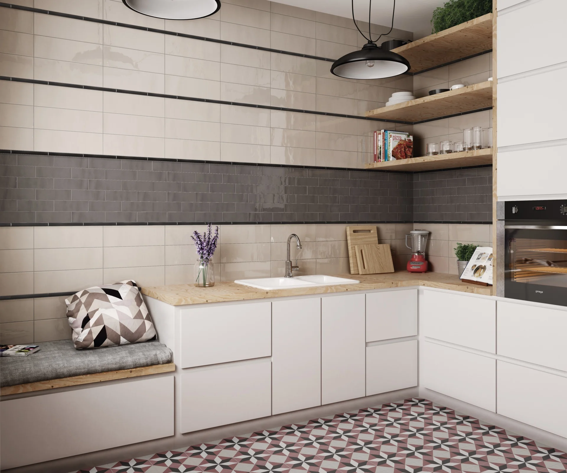 Equipe Country Gris Claro Glänzend - 13.2x40 cm | 8.3 mm