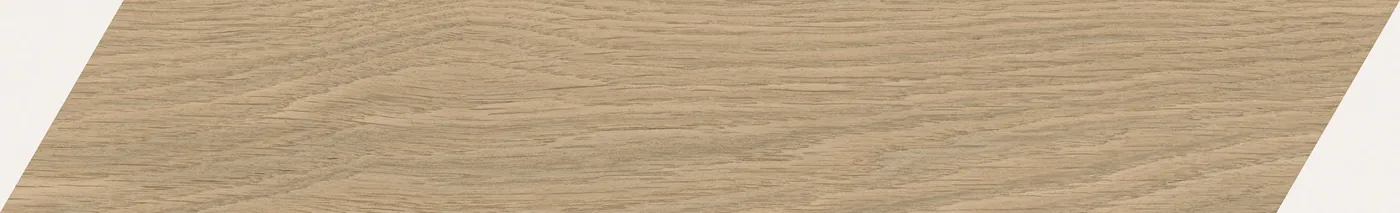 Atlas Concorde Log Moon Oak Chevron 7,5x45 cm – Holzoptik-Feinsteinzeug im Chevron-Fischgrätdekor