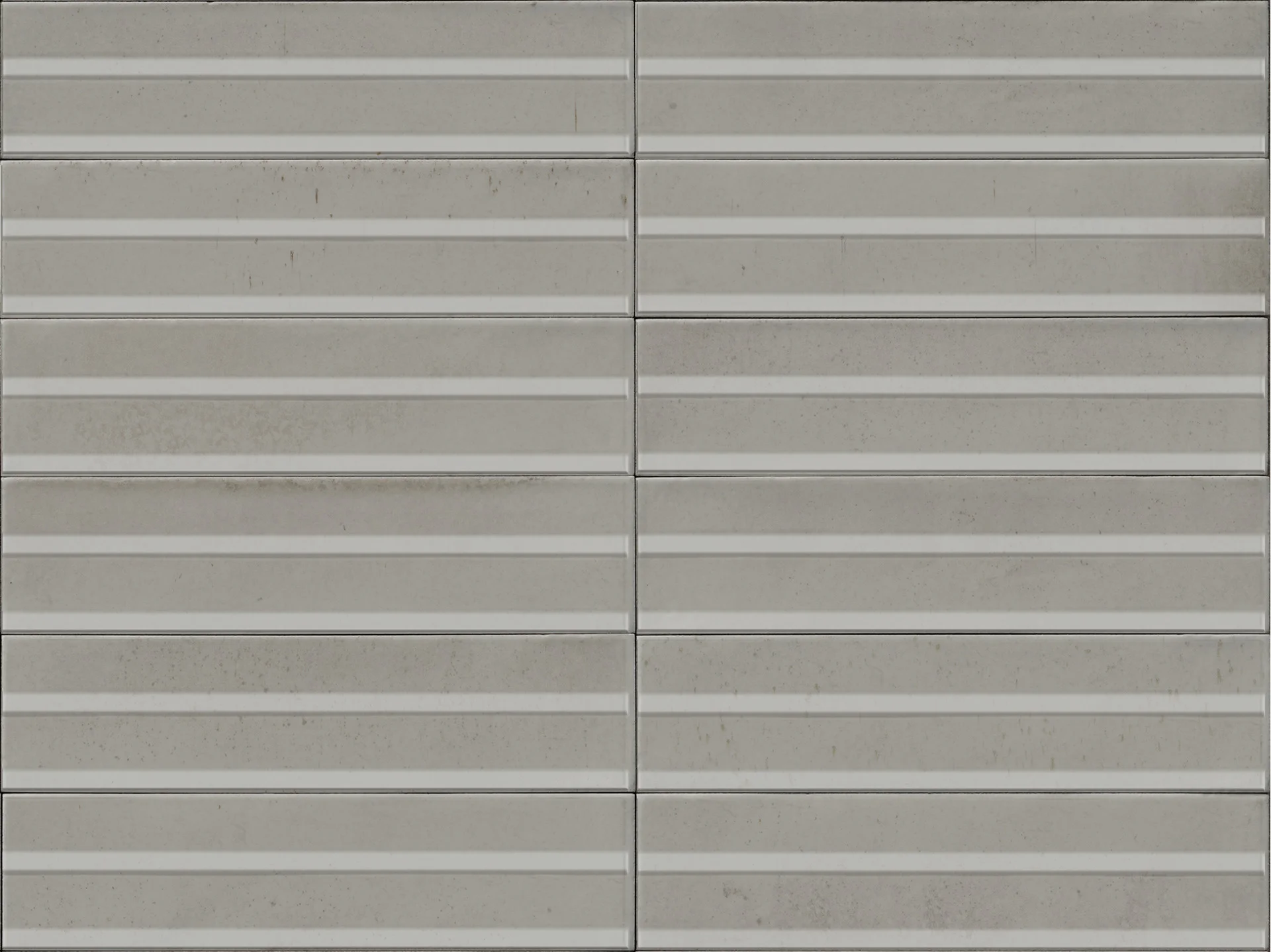 Marazzi Lume White Struttura 3D Rake Glänzend - 6x24 cm | 14 mm