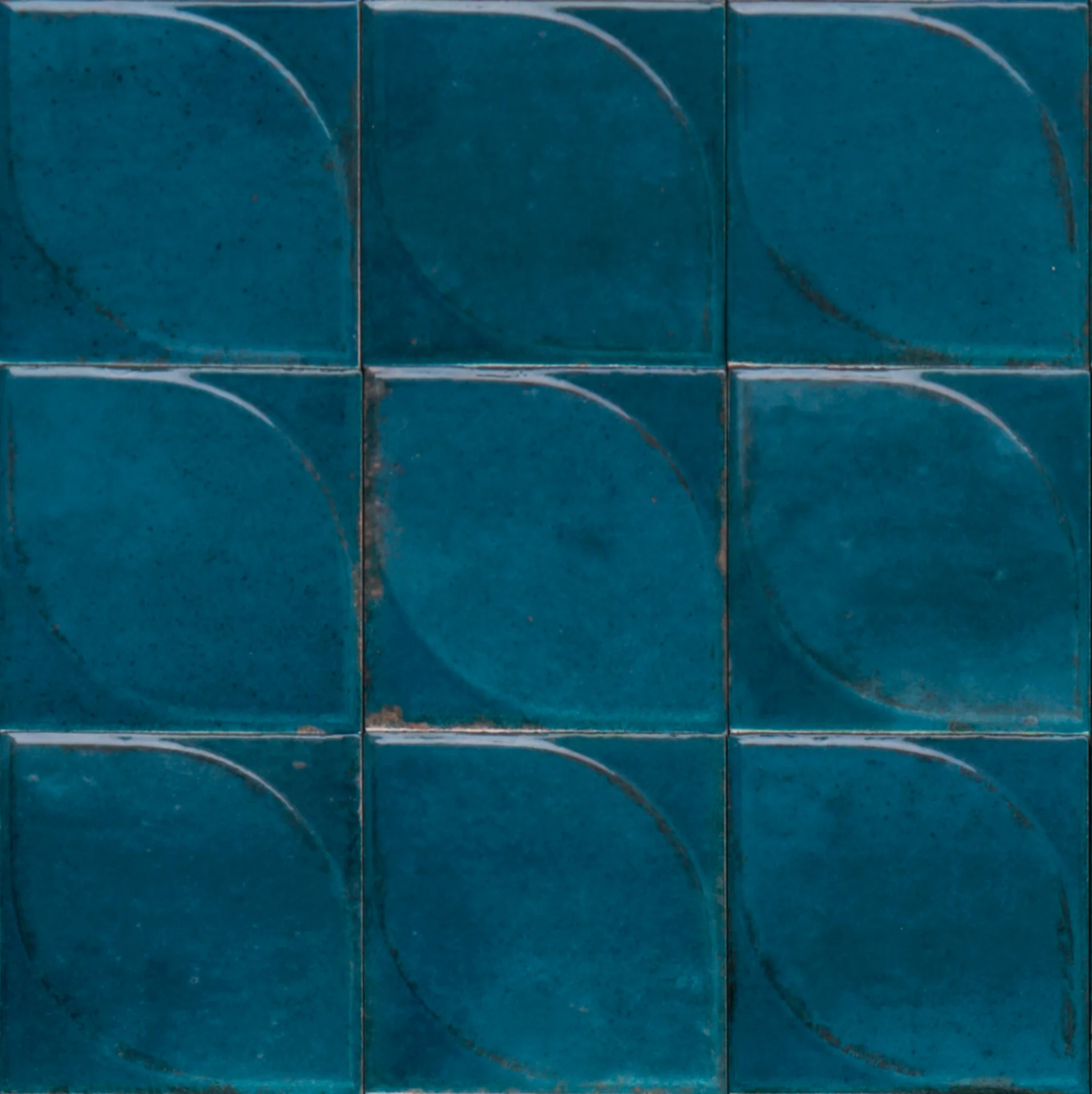 Marazzi Lume Ocean Struttura 3D Dew Glänzend - 10x10 cm | 11.5 mm