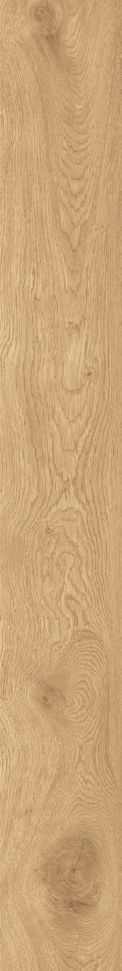 Lange Diele 22,5×180 cm hochkant in goldgelber Holzoptik, matte Oberfläche, sichtbare Maserung, weißer Hintergrund.