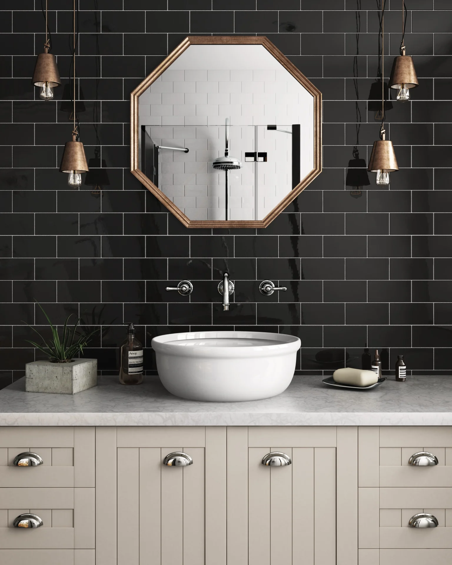 Equipe Evolution negro glänzend - 15x15 cm