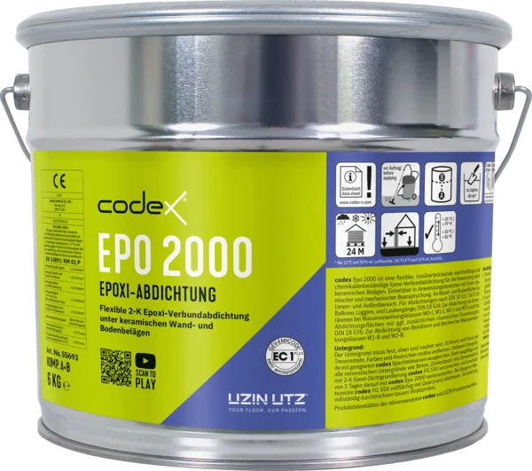 Codex EPO 2000 Reaktiv-Abdichtung - 6 KG