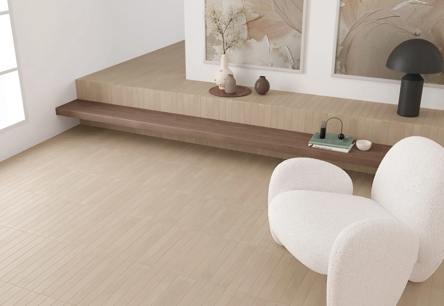 Equipe Corsica White Sands Matt - 5x40 cm R10 B | 8,3 mm