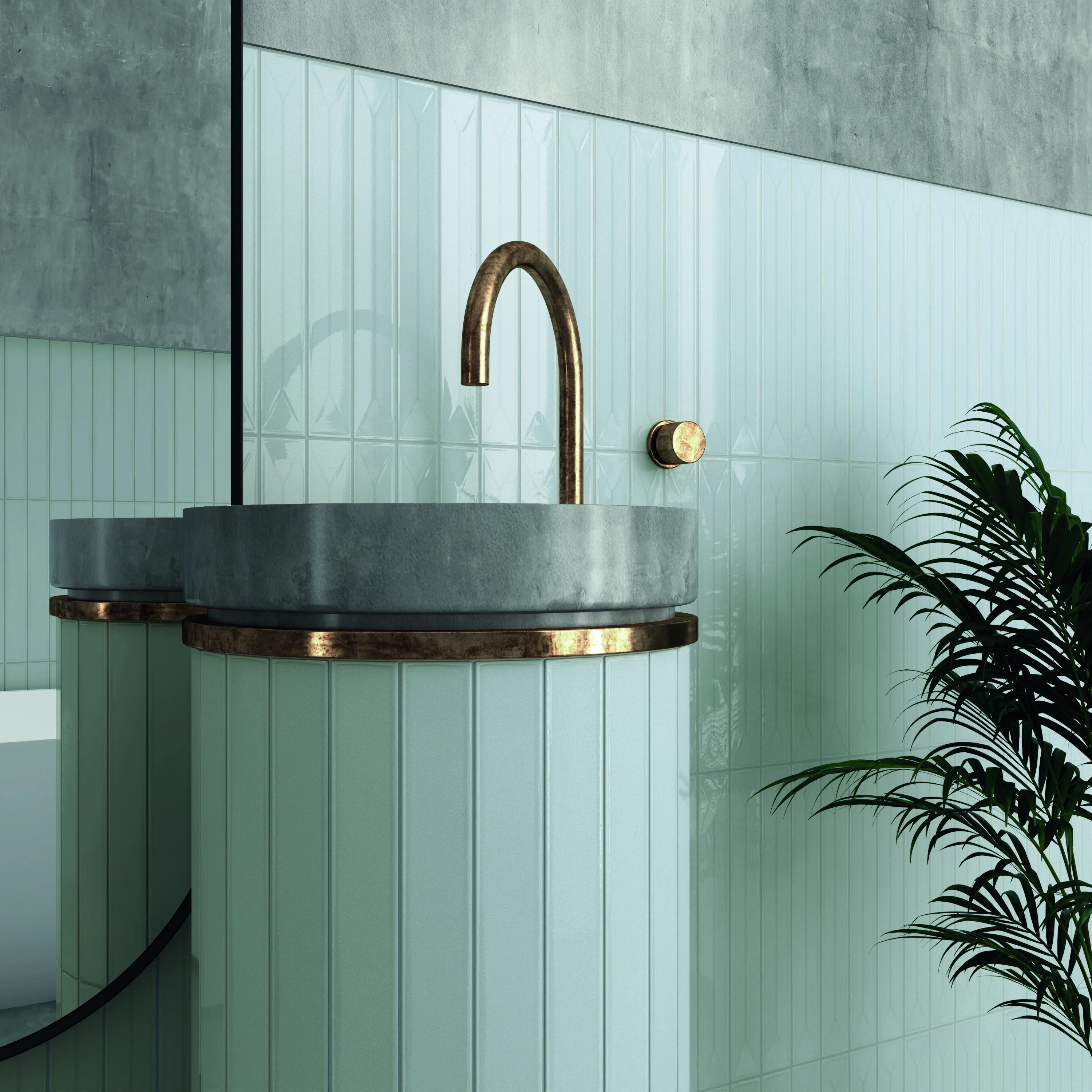 Equipe Vitral Sky Glänzend - 5x40 cm | 8.3 mm