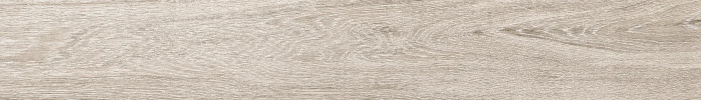 Holzoptik-Diele Treverkcharme White 10x70 cm, helles Grauweiß mit feiner Eichenmaserung, Draufsicht