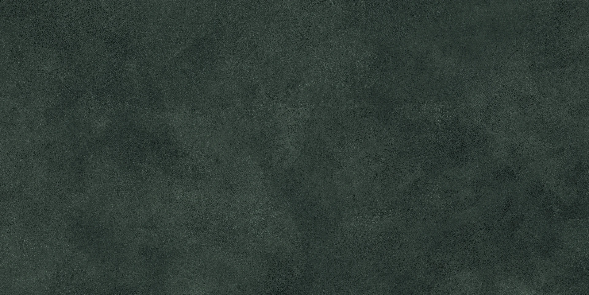 Dunkelgrüne Betonoptik-Fliese 60×120 cm in mattem Finish mit wolkiger Lasur über die ganze Fläche – Ansicht 4.