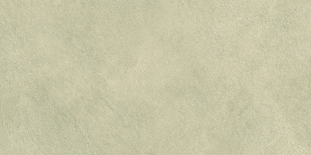 Grünstichig beige Betonoptik-Fliese 30×60 cm, matt, mit feinkörniger Oberfläche und wolkiger Lasur – Ansicht 2.