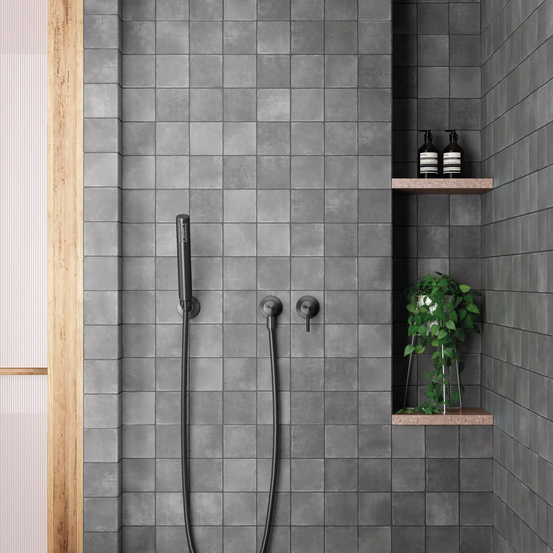 Equipe Argile Dark Matt - 10x10 cm R10 B | 8 mm