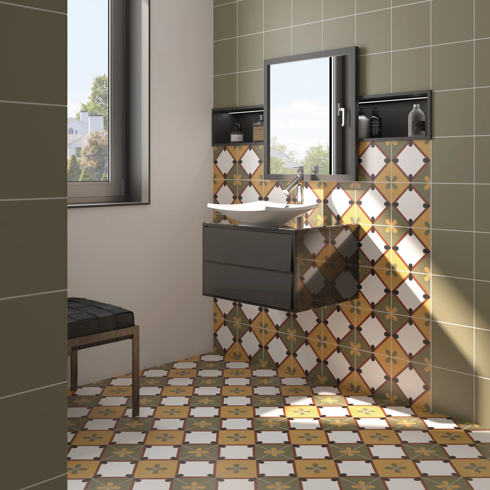 Equipe Bauhome Korola Warm Matt - 20x20 cm R10 B | 8.3 mm