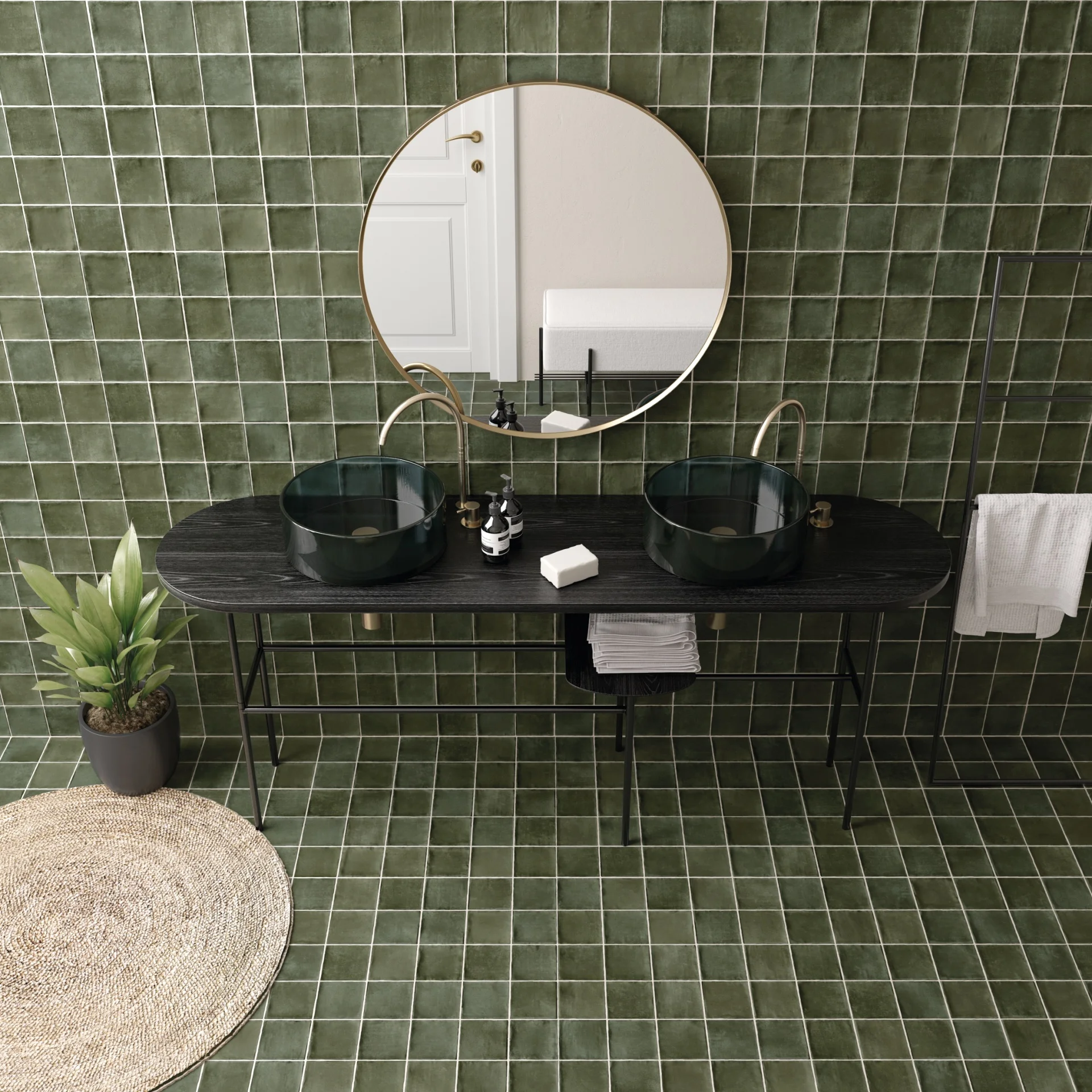 Equipe Argile Khaki Matt - 6x24.6 cm R10 B | 8 mm