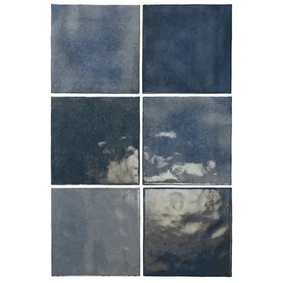 Dekor-Vorschau Colonial Blue der Equipe-Serie.