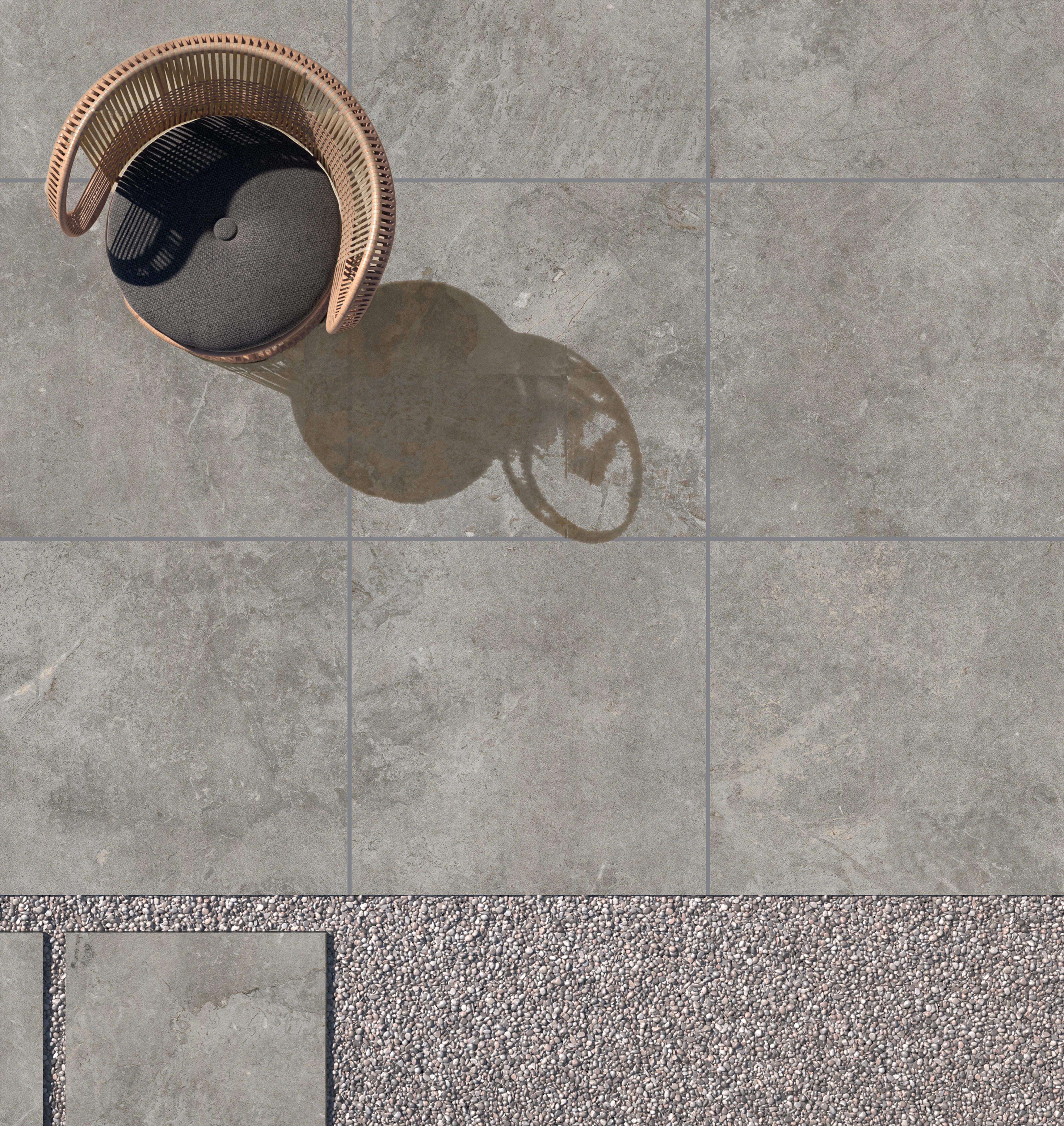 R.A.K. Baltico grey - 100x100 cm