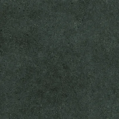 Dunkel-anthrazite Steinoberfläche der Boost-Stone-Serie von Atlas Concorde.