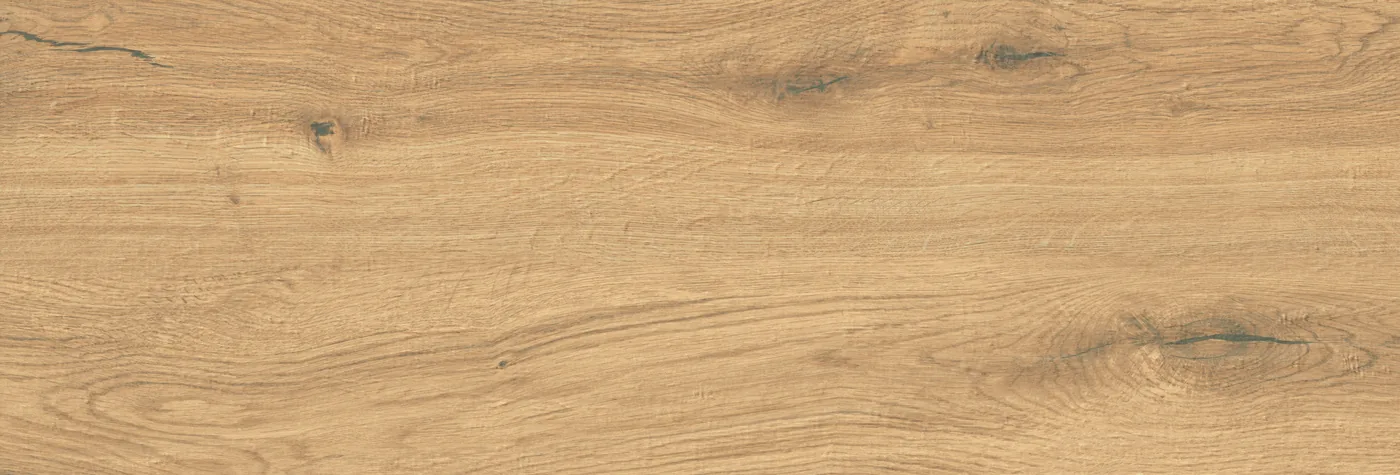 Marazzi Vero20 Larice: Terrassenplatte 40x120 cm in Holzoptik, honiggelbe Lärchendiele mit Astlöchern, 20 mm stark