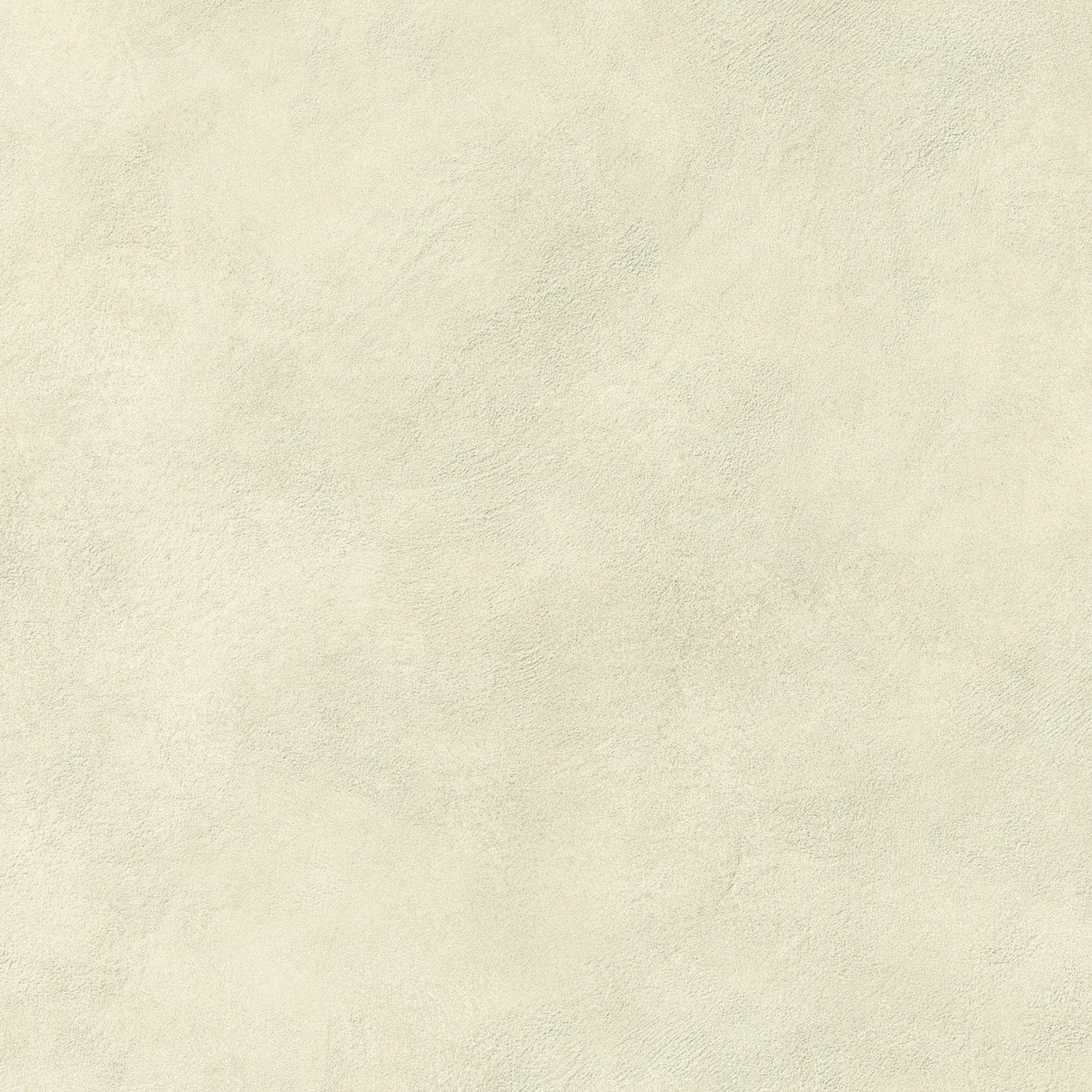 Cremebeige Betonoptik-Fliese 80×80 cm, matt, mit weicher wolkiger Lasur über die gesamte Fläche.