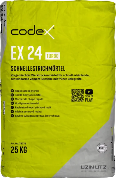 Codex EX 24 Turbo Schnellstrichmörtel - 25 KG