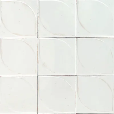 Vorschau White Struttura 3D Dew der Lume-Serie von Marazzi.