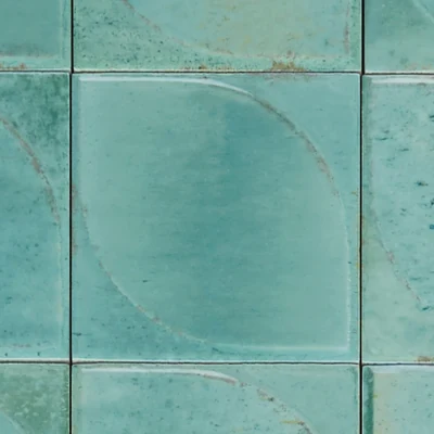 Vorschau Turquoise Struttura 3D Dew der Lume-Serie von Marazzi.
