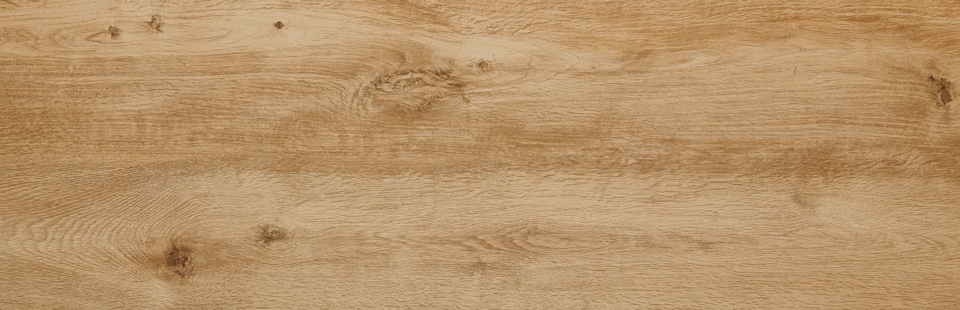 Marazzi Treverkhome20 Larice: Terrassenplatte 40x120 cm in Holzoptik, goldgelbe Lärchendiele mit Astaugen, 20 mm stark