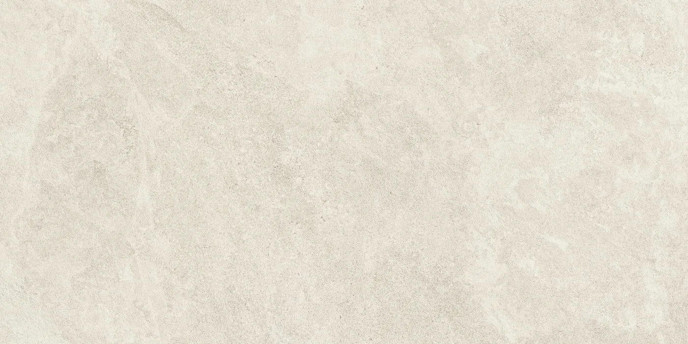Boost Icor Bone von Atlas Concorde: hell grauweisser Feinsteinzeug in matter Steinoptik, 60 x 120 cm