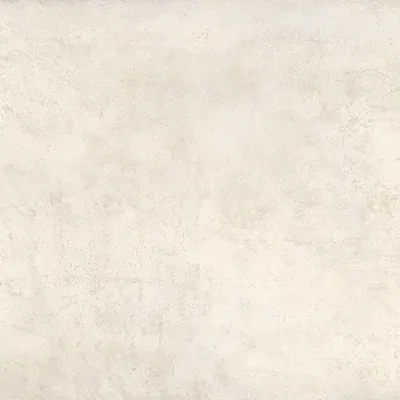 Reinweiße, matte Wandfläche der Materika-Serie von Castelvetro.