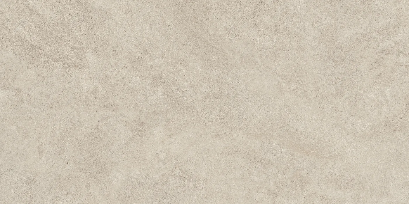 Boost Icor Dust von Atlas Concorde: warm hellgreiger Feinsteinzeug in matter Steinoptik, 60 x 120 cm
