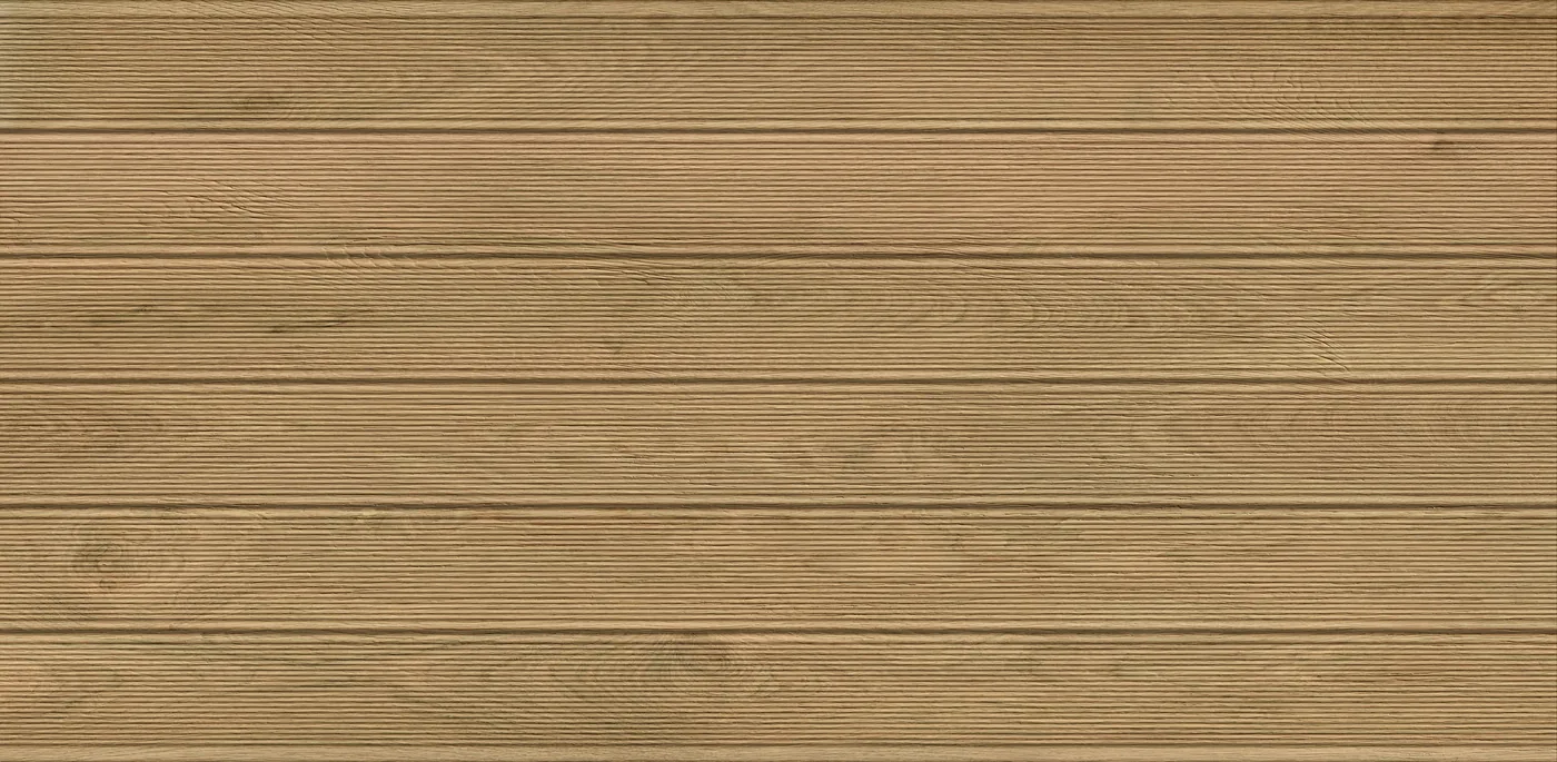 Atlas Concorde Log Icon Oak 60x120 cm – Feinsteinzeug in Holzoptik mit warmer Eichenmaserung, matte Oberfläche, Frontansicht