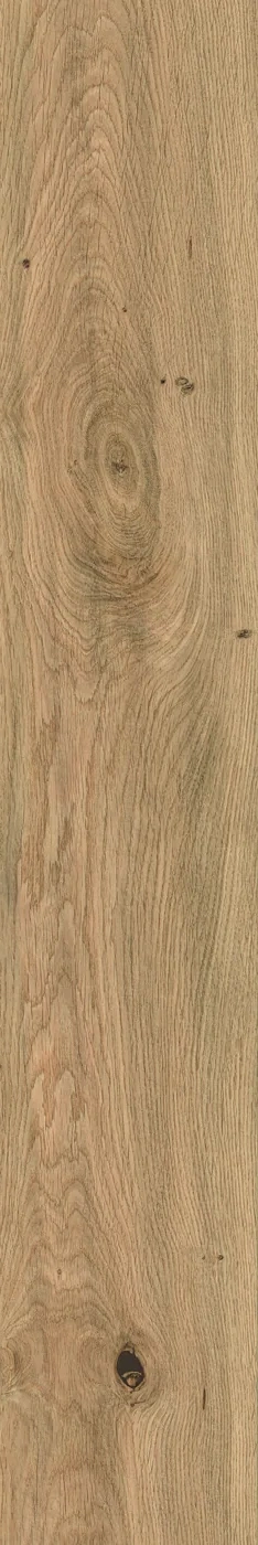 Atlas Concorde Log Icon Oak 20x120 cm – Feinsteinzeug in Holzoptik mit warmer Eichenmaserung, matte Oberfläche, Frontansicht