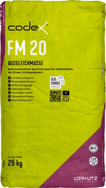 Codex FM 20 Ausgleichmasse - 25 KG