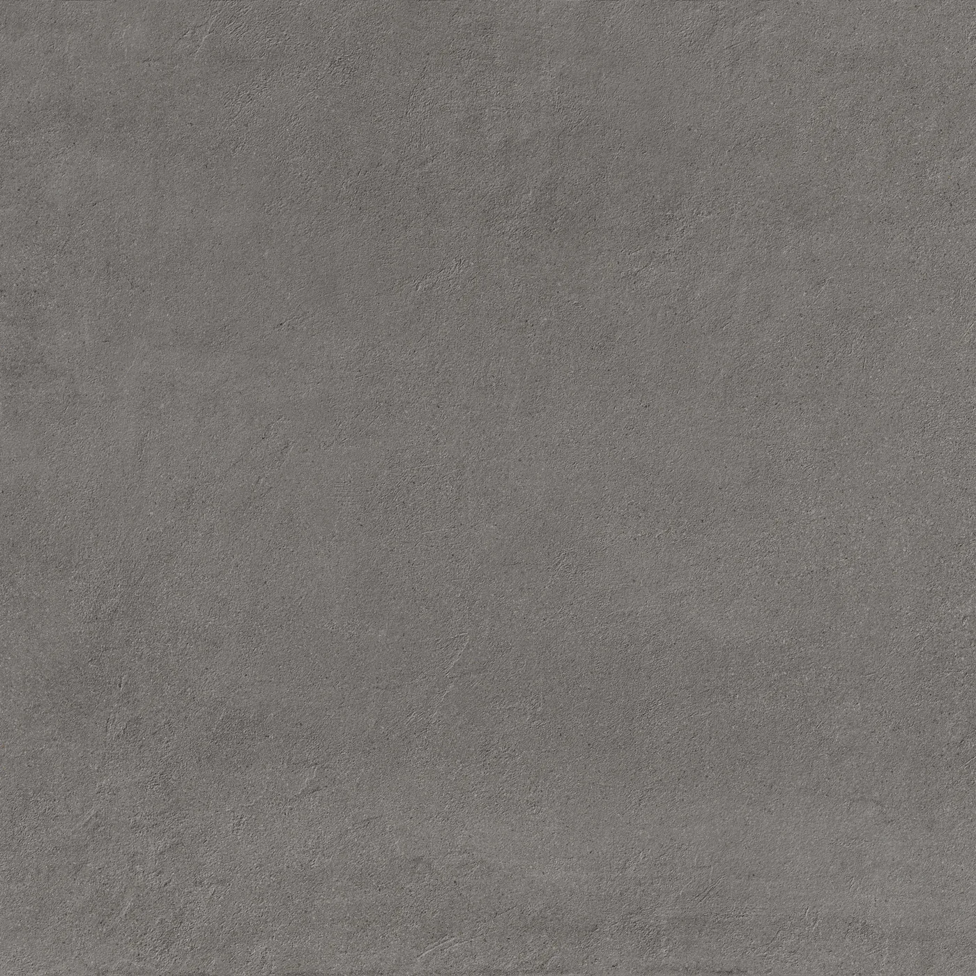 Terrassenplatte 60x60 cm in Betonoptik, 20 mm stark, Farbe Lead: dunkles Graubraun mit feiner Körnung und leichter Wolkung.