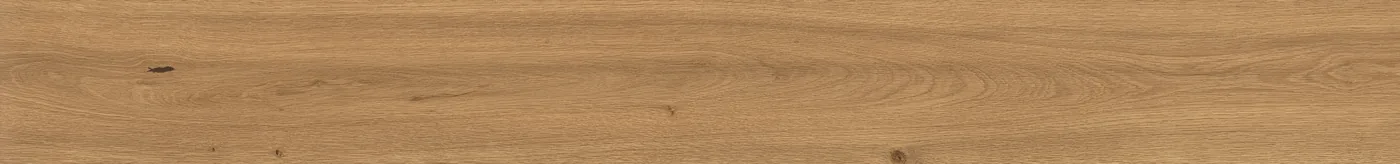Atlas Concorde Log Amber Oak 20x180 cm – Feinsteinzeug in Holzoptik mit warmer Eichenmaserung, matte Oberfläche, Frontansicht