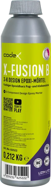 Codex X-Fusion 3-K Epoxi-Mörtel Harz A+B - 0,9 kg