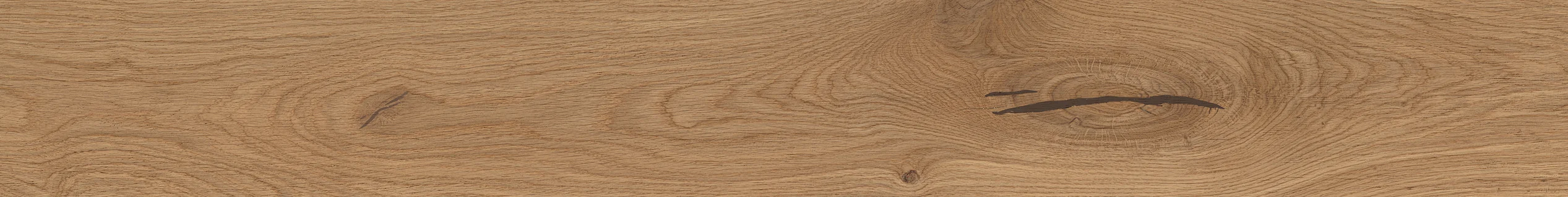 Atlas Concorde Log Deep Oak Holzoptik-Fliese 18,5x150 cm Matt, Frontalansicht