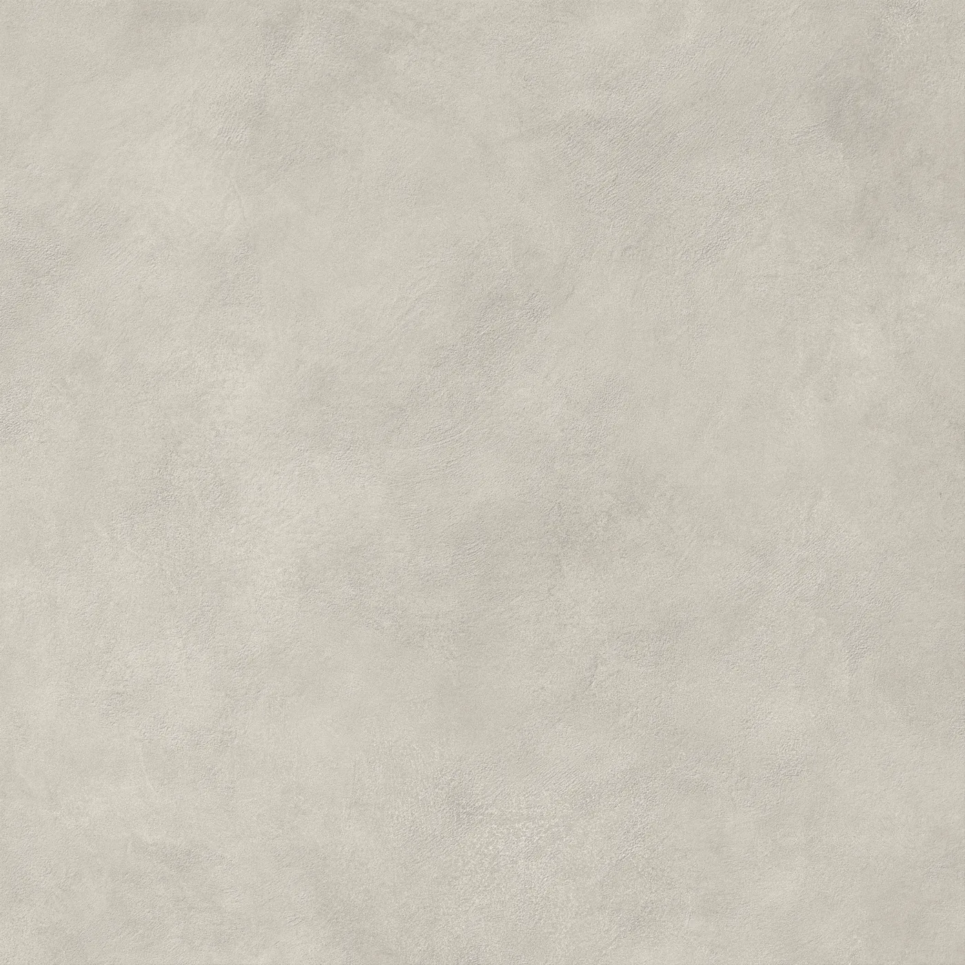 Salbeigrüne Betonoptik-Fliese 120×120 cm in mattem Finish mit wolkiger Lasur über die Fläche.