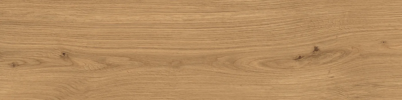 Atlas Concorde Log Amber Oak 30x120 cm – Feinsteinzeug in Holzoptik mit warmer Eichenmaserung, matte Oberfläche, Frontansicht