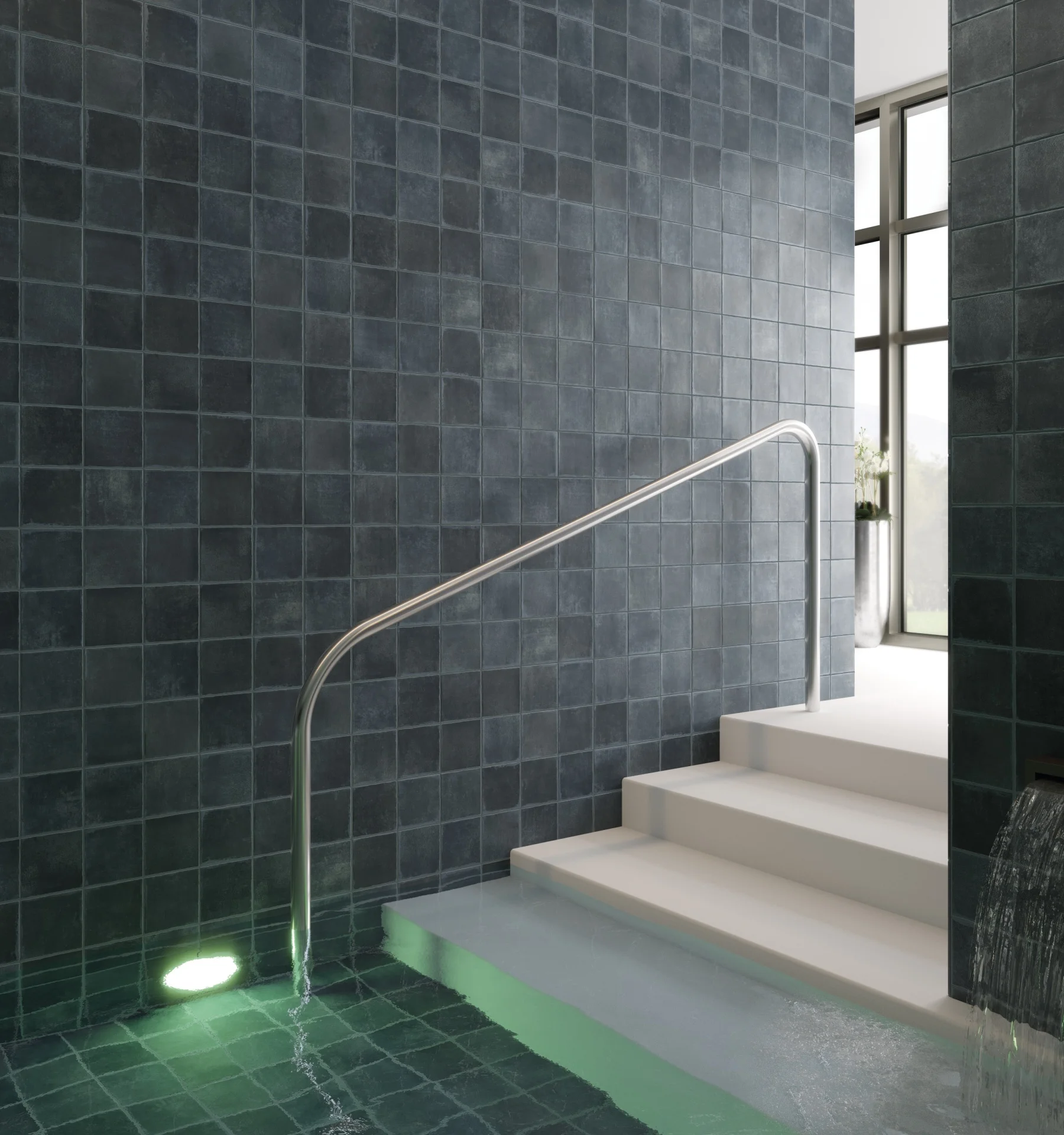 Equipe Argile Glacier Matt - 10x10 cm R10 B | 8 mm