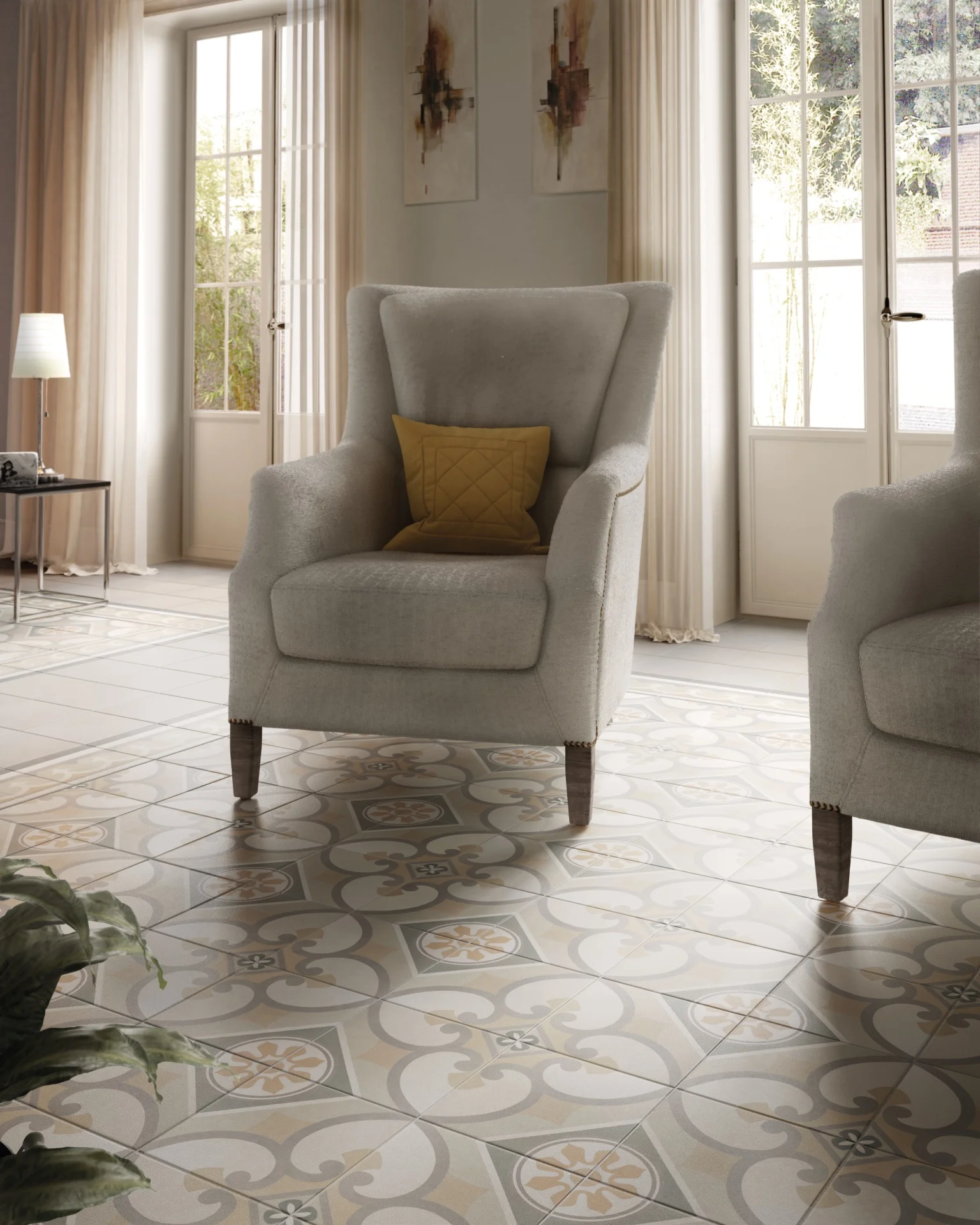 Equipe Caprice Burgundy Matt - 20x20 cm R9 B | 8.3 mm