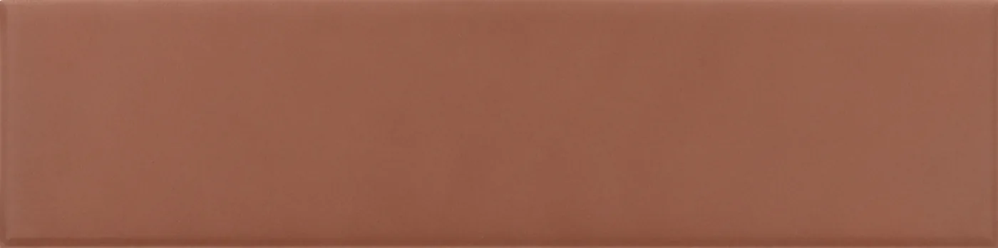 Equipe Costa Nova Terra Wandfliese 5x20 cm aus glasiertem Steingut, matt, glatte Oberfläche, für Innenwände.
