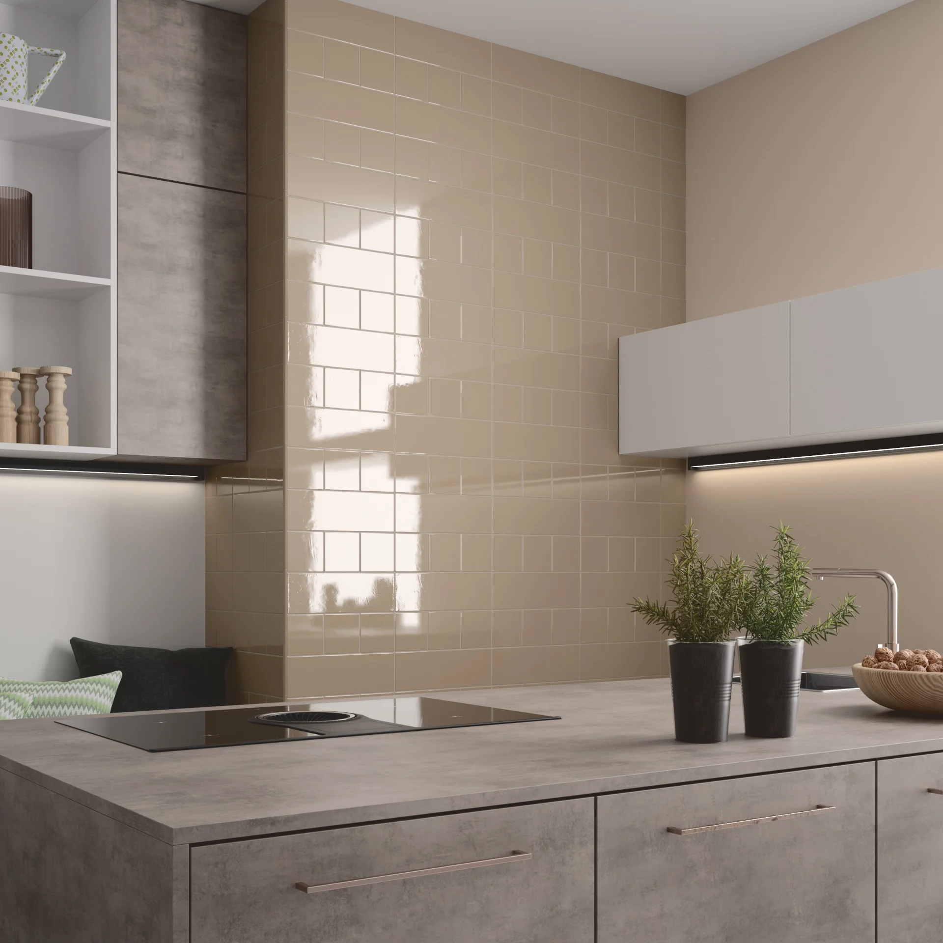 Equipe Country Gris Claro Glänzend - 13.2x40 cm | 8.3 mm