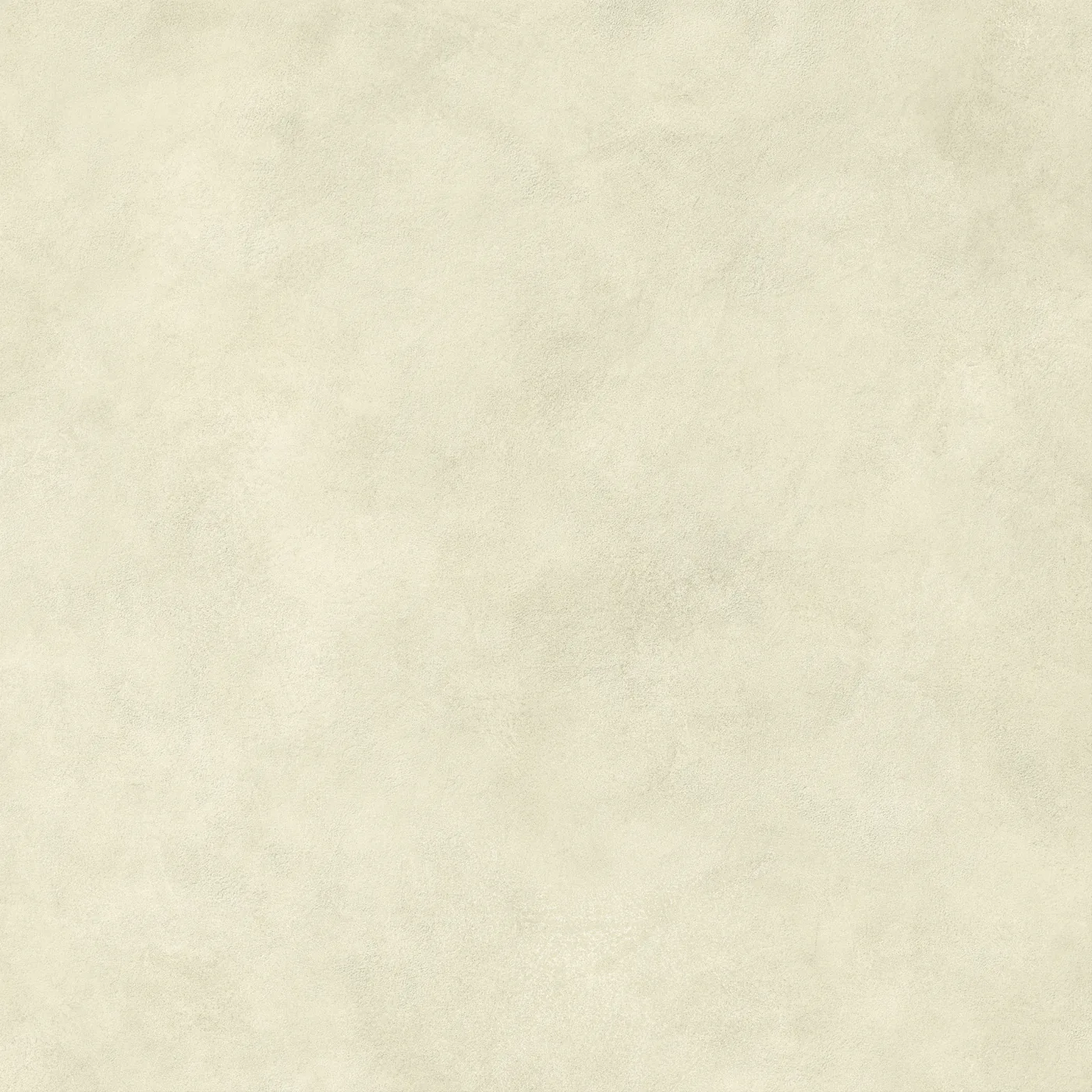 Cremebeige Betonoptik-Fliese 120×120 cm, mattes Finish mit feiner wolkiger Lasur über die Fläche.